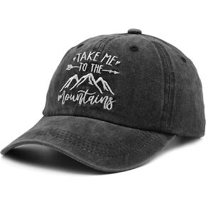 قبعات بيسبول جبلية للرجال من Waldeal صيفية قابلة للتعديل من قماش الدنيم المتعثرة للأب in Kuwait