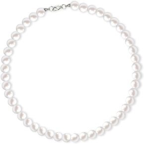 Pearl Necklace Pearl Choker Necklace Faux Pearl Necklace White Pearl Necklace Danity Jewelry Gifts for Women