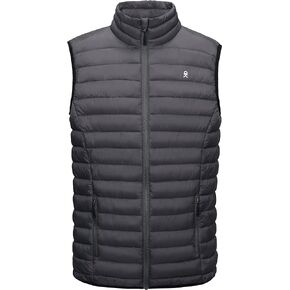 Little Donkey Andy Men's Lightweight Warm Puffer Vest Outdoor Sleeveless Jacket for Golf Hiking Casual Travel
