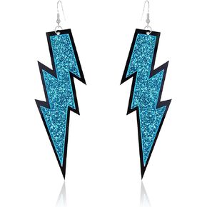 Women 80s Earrings Retro Earrings Dangle Earrings Neon Earrings for 80s Party Costume Accessory