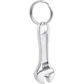 Wrench Cremation Jewelry for Ashes Stainless Steel Tool Urn Pendant Locket for Men Women Spanner Keepsake Memorial Necklace for Human Ashes Holder