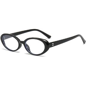 نظارات NIDOVIX بإطار بيضاوي وعدسات شفافة للنساء والرجال، نظارات كلاسيكية كلاسيكية بيضاوية غير طبية