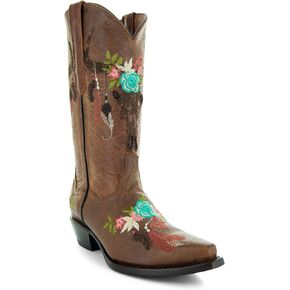 Soto Boots Longhorn Women's Fashion Cowgirl Boots M50029