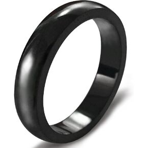 Stainless Steel Thumb Stacking Rings Dome Simple Women's Wedding Bands Promise Ring Statement Comfort Fit Size 4-12