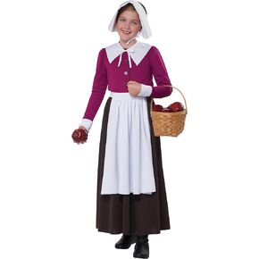 California Costumes Girls Mayflower Pilgrim GirlCostume