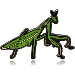 Praying Mantis Insect Hard Enamel Pin