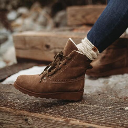 BEARPAW Women's Harmony Multiple Colors | Women's Ankle Boot | Women's Lace-up Boot | Comfortable Winter Boot in Saudi Arabia