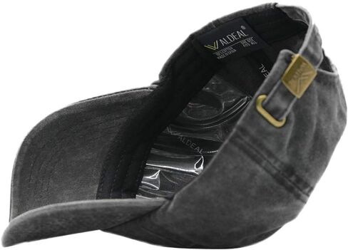 قبعات بيسبول جبلية للرجال من Waldeal صيفية قابلة للتعديل من قماش الدنيم المتعثرة للأب in Kuwait