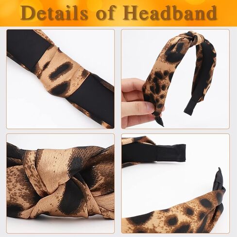 TOBATOBA Bandana Headbands: Paisley Prints, Boho Style Headwraps for Women and Girls - Non-Slip Hair Accessories in Red, White, and Black in Kuwait