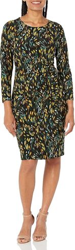 Kasper Women's Printed Faux Wrap Dress in Saudi Arabia