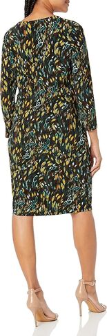 Kasper Women's Printed Faux Wrap Dress in Saudi Arabia