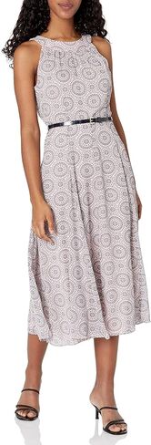Tommy Hilfiger Women's Belted Halter Dress in Saudi Arabia