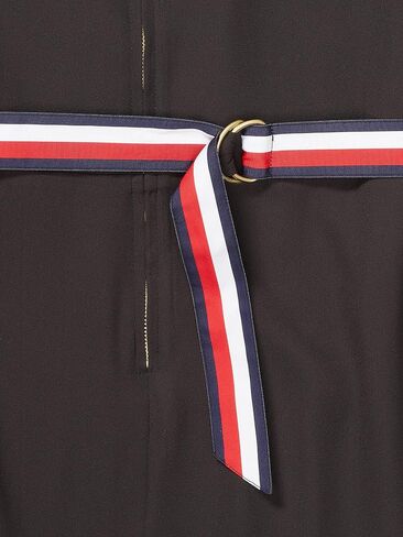 Tommy Hilfiger Women's Adaptive Solid Icon Belt Dress with Zipper Closure in Saudi Arabia