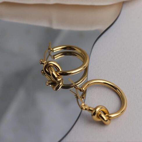 Sonateomber Chunky Gold Hoop Huggie Earrings for Women Girls – Large Sparkly Rhinestone Crystal Circle Hoops Hypoallergenic Statement Wedding Bridal Prom Jewelry Gift in Saudi Arabia