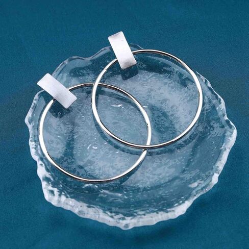 YienDoo أقراط دائرية رفيعة كبيرة على شكل دائرة متدلية أقراط ذهبية هندسية دائرية أقراط بار ترصيع أقراط الزفاف أقراط الزفاف حفلة موسيقية مجوهرات للنساء والفتيات in Kuwait