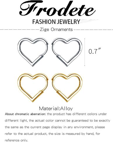 Heart Hoop Earrings for women Valentines Day Earrings Sweet Love Heart Huggie Earring Minimalist Sleeper Cartilage Earrings Conch Piercing Jewelry Gifts for Girlfriend in Saudi Arabia