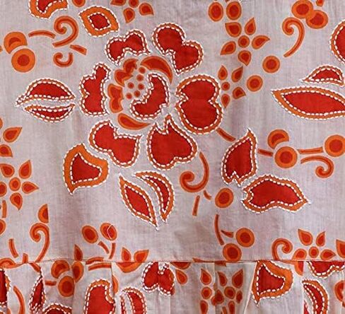 AVNI Printed Soft Cotton Printed, Hand Embroiderd, Applique look Peplum Tunic Top Blouse in Kuwait