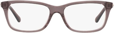 Coach HC6136U Universal Fit Prescription Eyewear Frames, Transparent Glitter Grey/Demo Lens, 53 mm in Saudi Arabia