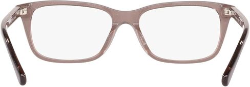 Coach HC6136U Universal Fit Prescription Eyewear Frames, Transparent Glitter Grey/Demo Lens, 53 mm in Saudi Arabia
