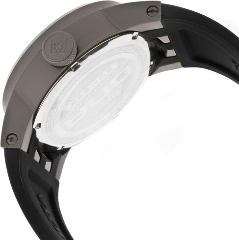 Invicta Men's 11647 DNA Bomber Silver Dial Black Silicone Watch in Saudi Arabia