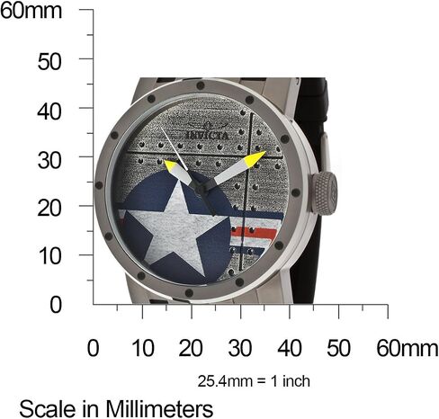 Invicta Men's 11647 DNA Bomber Silver Dial Black Silicone Watch in Saudi Arabia