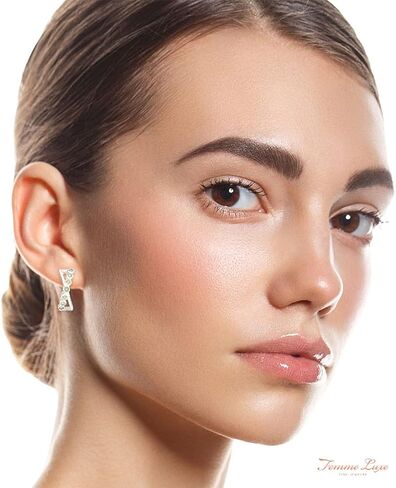 أقراط هوجي من الفضة الإسترلينية عيار 925 من إيلينا للنساء، لا تسبب الحساسية، تغليف جاهز للهدايا in Kuwait