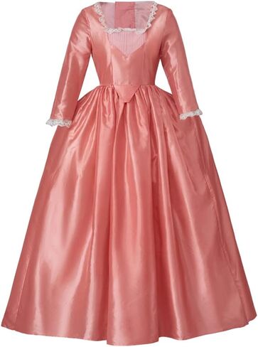 MyheroCos Women's Hamilton Elizabeth Schuyler Dress Gown Musical Hamilton Cosplay Costume in Saudi Arabia