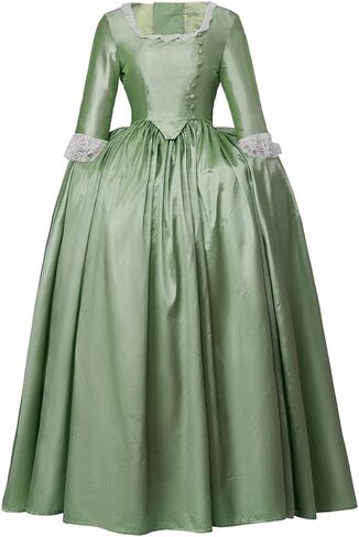 MyheroCos Women's Hamilton Elizabeth Schuyler Dress Gown Musical Hamilton Cosplay Costume in Saudi Arabia