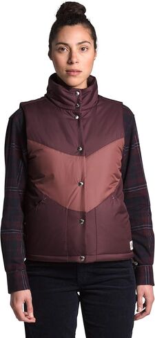 THE NORTH FACE Sylvester Vest - Women's Root Brown/Marron Purple Small in Saudi Arabia