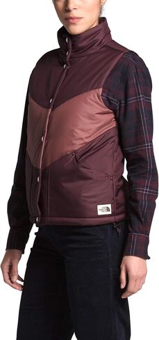 THE NORTH FACE Sylvester Vest - Women's Root Brown/Marron Purple Small in Saudi Arabia