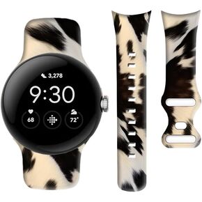 متوافق مع ساعة Pixel 2/1 Band للنساء والرجال، حزام بديل رياضي من السيليكون الناعم المقاوم للماء لساعة Pixel 2 2023/ Pixel Watch 2022 الملحقات in Saudi Arabia
