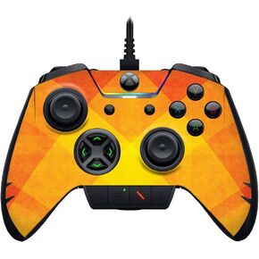 MightySkins Skin Compatible with Razer Wolverine Ultimate - Orange Texture | Protective, Durable, and Unique Vinyl Decal wrap Cover | Easy to Apply, Remove, and Change Styles | Made in The USA