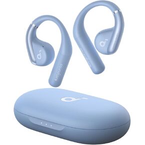 Soundcore by Anker, AeroFit Open-Ear Headphones, Ultra Comfort, Snug Fit, Ergonomic Ear Hook, Balanced Sound, IPX7 Waterproof, 42H Playtime, Bluetooth 5.3, App Control, Clear Calls (Renewed)