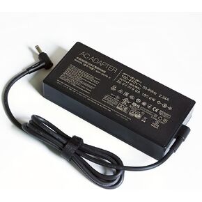 20V 9A 180W AC Adapter Compatible for Asus ROG Zephyrus GA502DU GA502D GA502 GA502IU GA401 GA401I GA401II GA401IV ADP-180UB D ADP-180TB H 6.0x3.7mm ac Charger with Power Cord