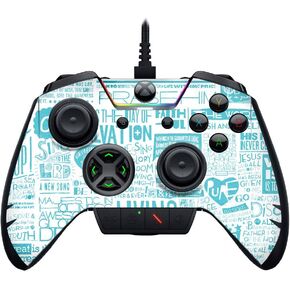 MightySkins Skin Compatible with Razer Wolverine Ultimate - Faith | Protective, Durable, and Unique Vinyl Decal wrap Cover | Easy to Apply, Remove, and Change Styles | Made in The USA