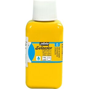 Pebeo Setacolor Light Fabrics Paint 250-Milliliter, Fuchsia