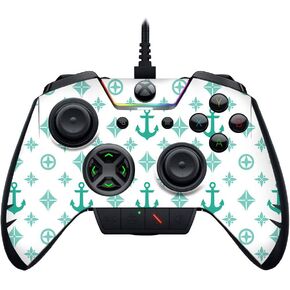 MightySkins Skin Compatible with Razer Wolverine Ultimate - Teal Designer | Protective, Durable, and Unique Vinyl Decal wrap Cover | Easy to Apply, Remove, and Change Styles | Made in The USA