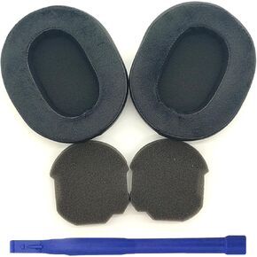 Adhiper Replacement Earpads for Sony WH-1000XM4 (WH1000XM4) Noise Canceling Headphones, Ear Pads Cushions with Soft Cooling Gel,Noise Isolation Memory Foam(Black)