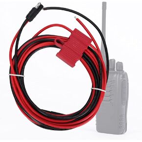 Power Cable Cord for Motorola XPR XTL CDM CM MaxTrac XTL2500 XTL5000, Advanced Box, Long Cord Premium Material, High Power
