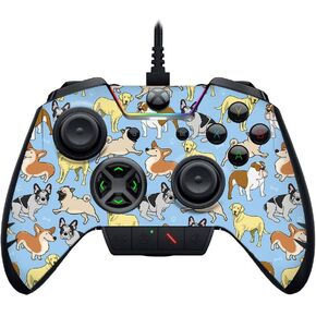 MightySkins Skin Compatible with Razer Wolverine Ultimate - Puppy Party | Protective, Durable, and Unique Vinyl Decal wrap Cover | Easy to Apply, Remove, and Change Styles | Made in The USA