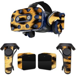 MightySkins Skin Compatible with HTC Vive Pro VR Headset - Cheetah | Protective, Durable, and Unique Vinyl Decal wrap Cover | Easy to Apply, Remove, and Change Styles | Made in The USA