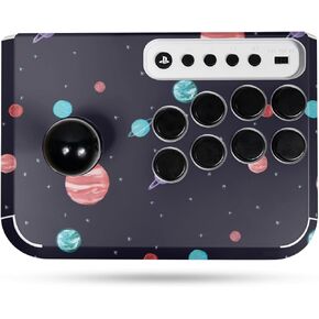 Gaming Skin Compatible with Hori Fighting Stick Mini (PS5, PS4, PC) - Bright Night Sky - Premium 3M Vinyl Protective Wrap Decal Cover - Easy to Apply | Crafted in The USA by MightySkins