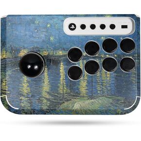 Gaming Skin Compatible with Hori Fighting Stick Mini (PS5, PS4, PC) - Over The Rhone - Premium 3M Vinyl Protective Wrap Decal Cover - Easy to Apply | Crafted in The USA by MightySkins