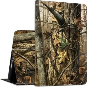 Case Fits All-New Amazon Kindle Fire HD 8 & 8 Plus Tablet (12th Generation/10th Generation,2022/2020 Release) 8" PU Leather Slim Smart Stand Cover with Auto Wake/Sleep, Wildflower