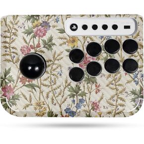 Carbon Fiber Gaming Skin Compatible with Hori Fighting Stick Mini (PS5, PS4, PC) - Seaweed - Premium 3M Vinyl Protective Wrap Decal Cover - Easy to Apply | Crafted in The USA by MightySkins