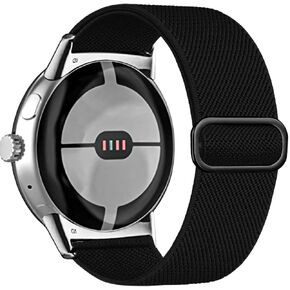 Stretch Nylon Band Compatible with Google Pixel Watch 3 41mm/Pixel Watch 2/Pixel Watch Band, Elastic Replacement Strap for Google Pixel Smart Watch Bands Accessories Men Women. in Kuwait
