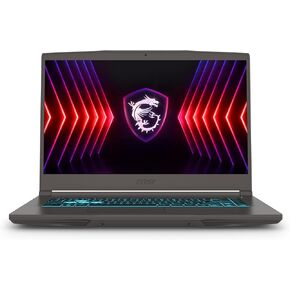 MSI Thin A15 15.6" 144Hz FHD Gaming Laptop: Ryzen 7-7735HS, NVIDIA Geforce RTX 4050, 16GB DDR5, 512GB NVMe SSD, Cooler Boost 5, Win 11: Black B7VE-214US