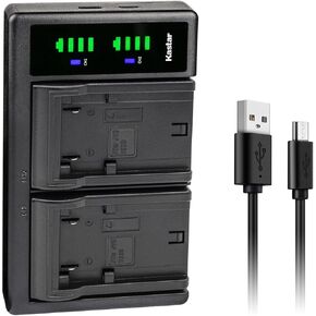 Kastar 3-Pack Battery and LTD2 USB Charger Replacement for JVC GR-D875US GR-DA20 GR-DA20EX GR-DA30 GR-DA30AC GR-DA30US GS-TD1 GS-TD1BEK GS-TD1BUS GZ-HD3 GZ-HD3AA GZ-HD3AC GZ-HD3AG GZ-HD3AH GZ-HD3EK