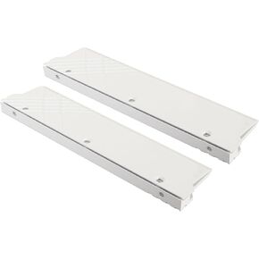 MEO PMOAB H DDR5 Memory Cooler - 2Pcs White Aluminum Alloy Heatsink in Kuwait