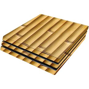 MightySkins Skin Compatible with Sony Playstation 4 Pro PS4 wrap Cover Sticker Skins Bamboo